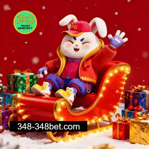 Imagem promovendo o app oficial da 348BET para mobile