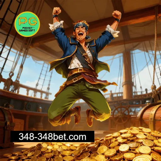 Imagem promovendo bônus 348BET com recompensas imperdíveis.